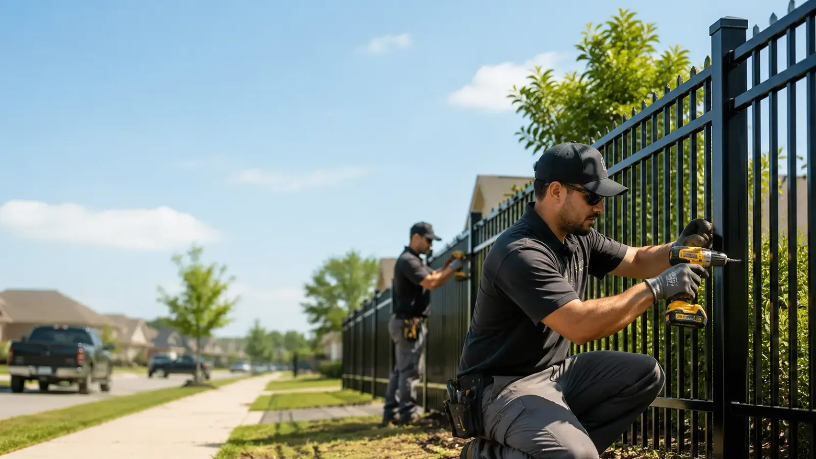 Metal Fence Installation in Teaneck, NJ